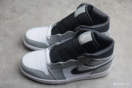 Grey” Air Smoke Jordan 1 Mid “Light 1215